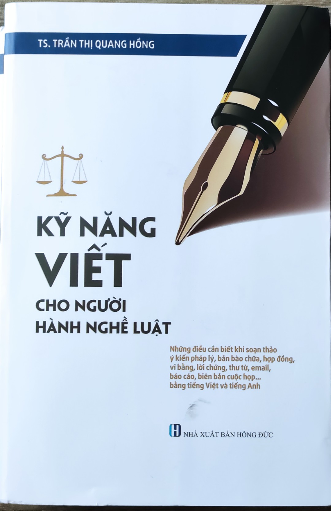 KỸ NĂNG VIẾT CHO NGƯỜI HÀNH NGHỀ LUẬT