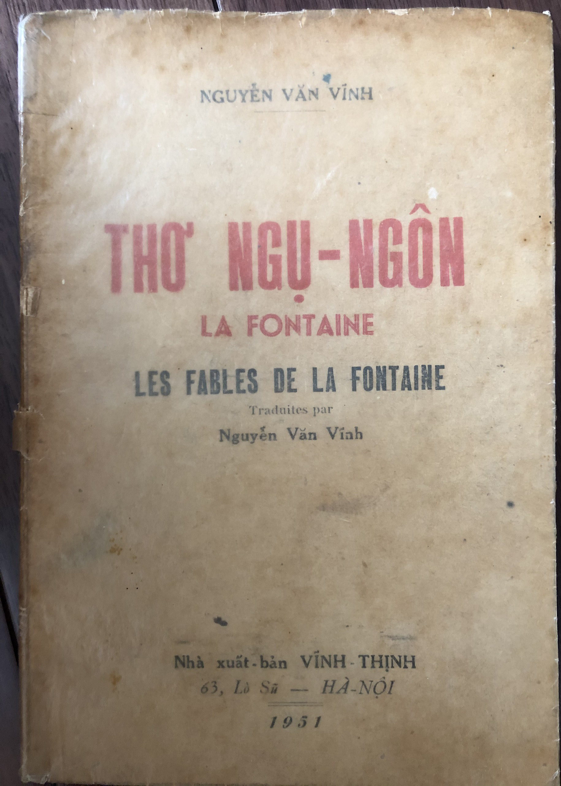 Thơ ngụ ngôn La Fontaine