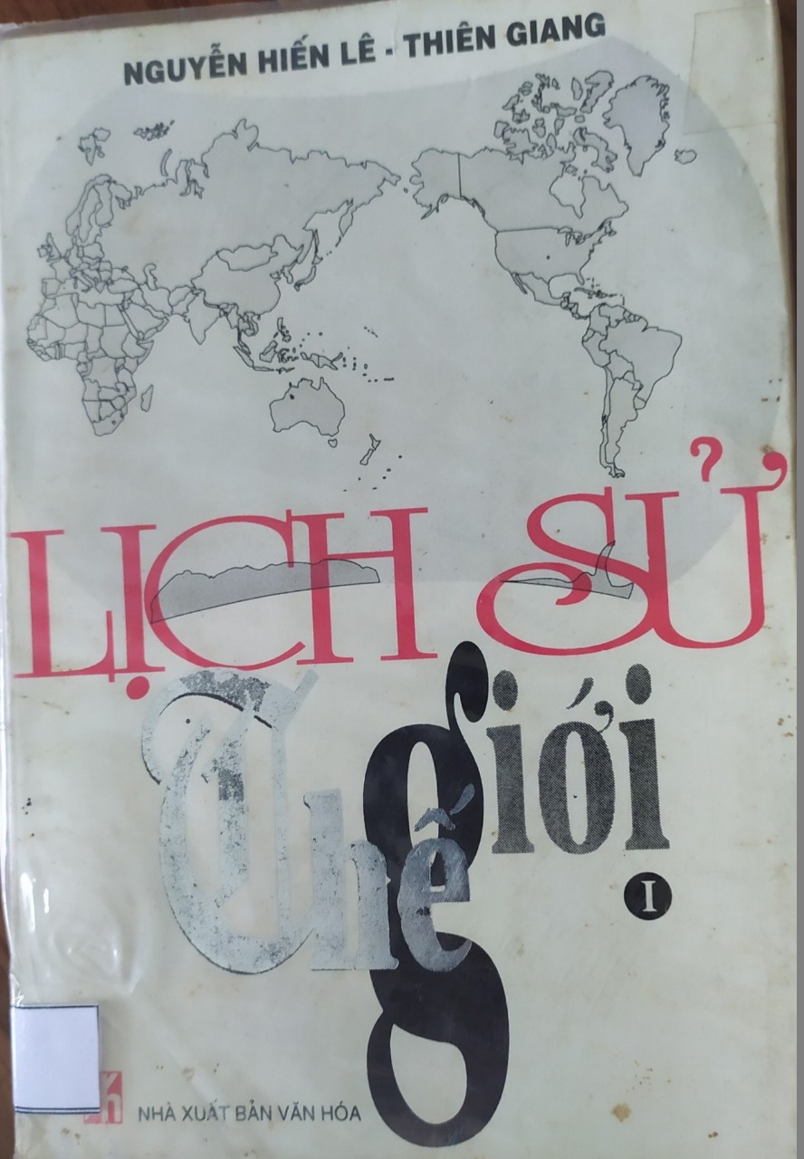 Lịch sử thế giới: cuốn 1