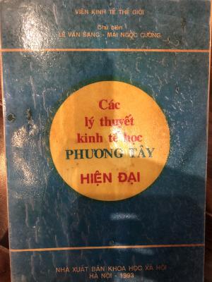 Các lý thuyết kinh tế học phương Tây hiện đại