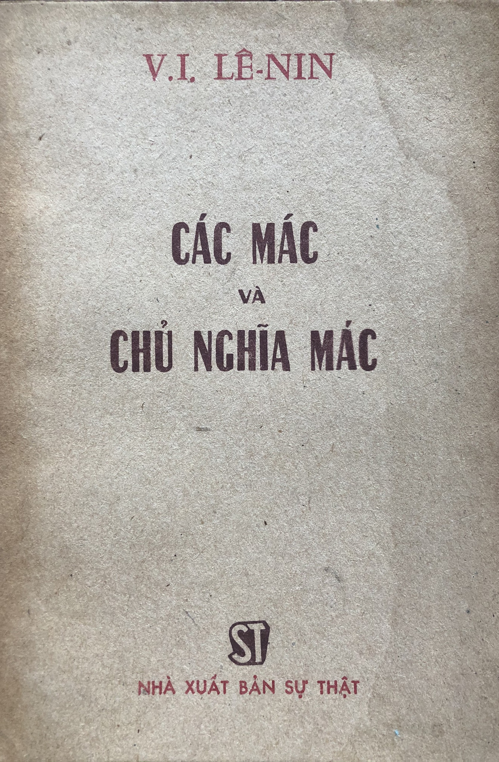 Các Mác và chủ nghĩa Mác