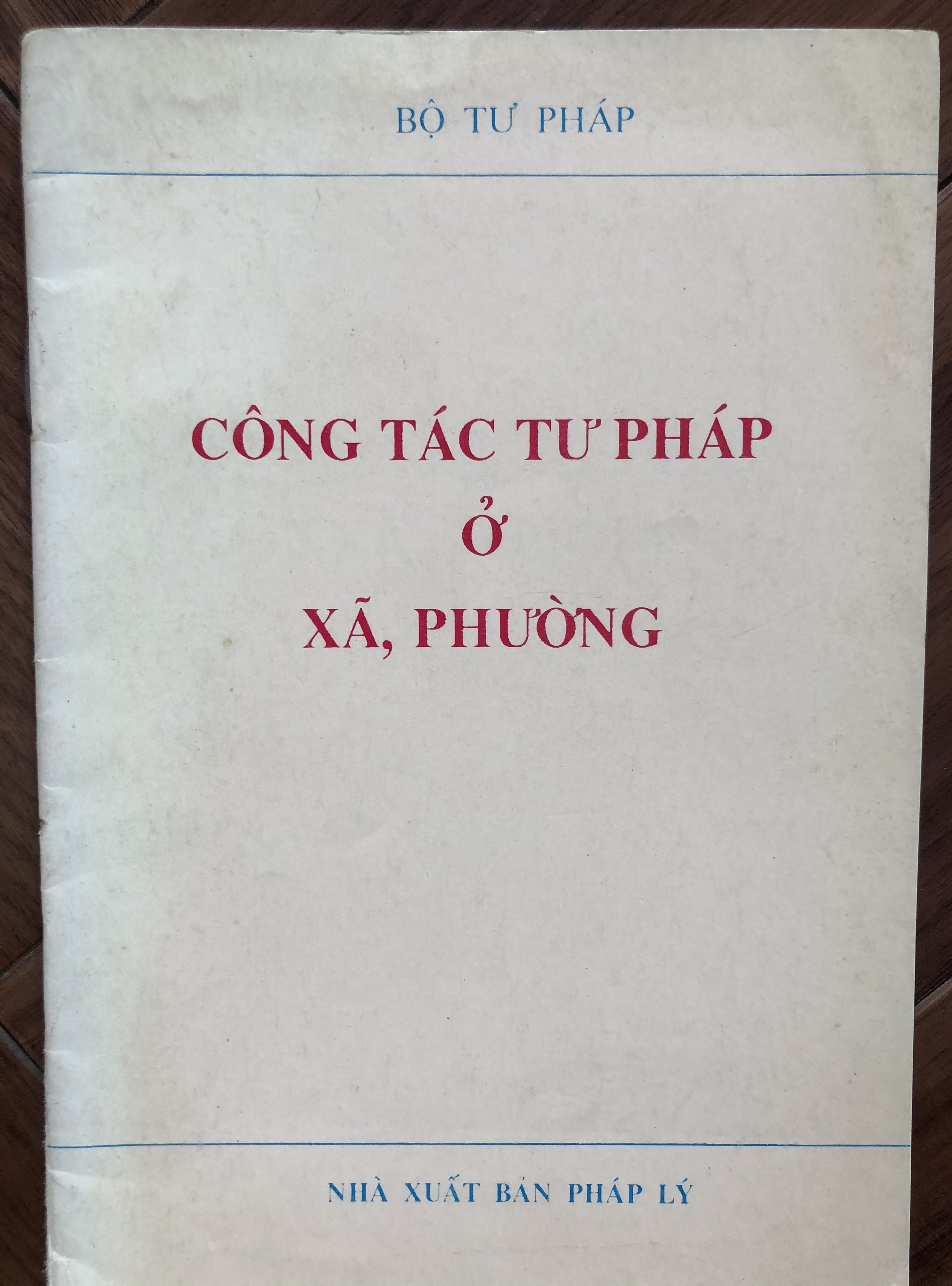 Công tác tư pháp ở xã, phường