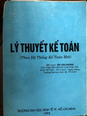 Lý thuyết kế toán: Theo hệ thống kế toán mới