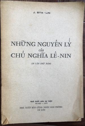 Những nguyên lý của chủ nghĩa Lê nin