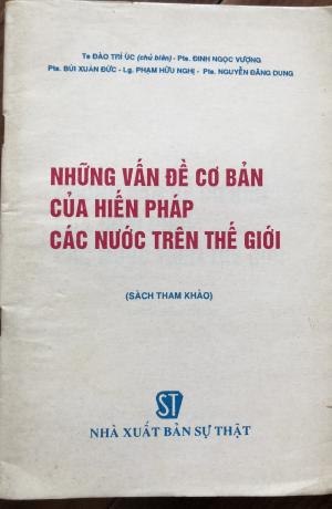 Những vấn đề cơ bản của hiến pháp các nước trên thế giới