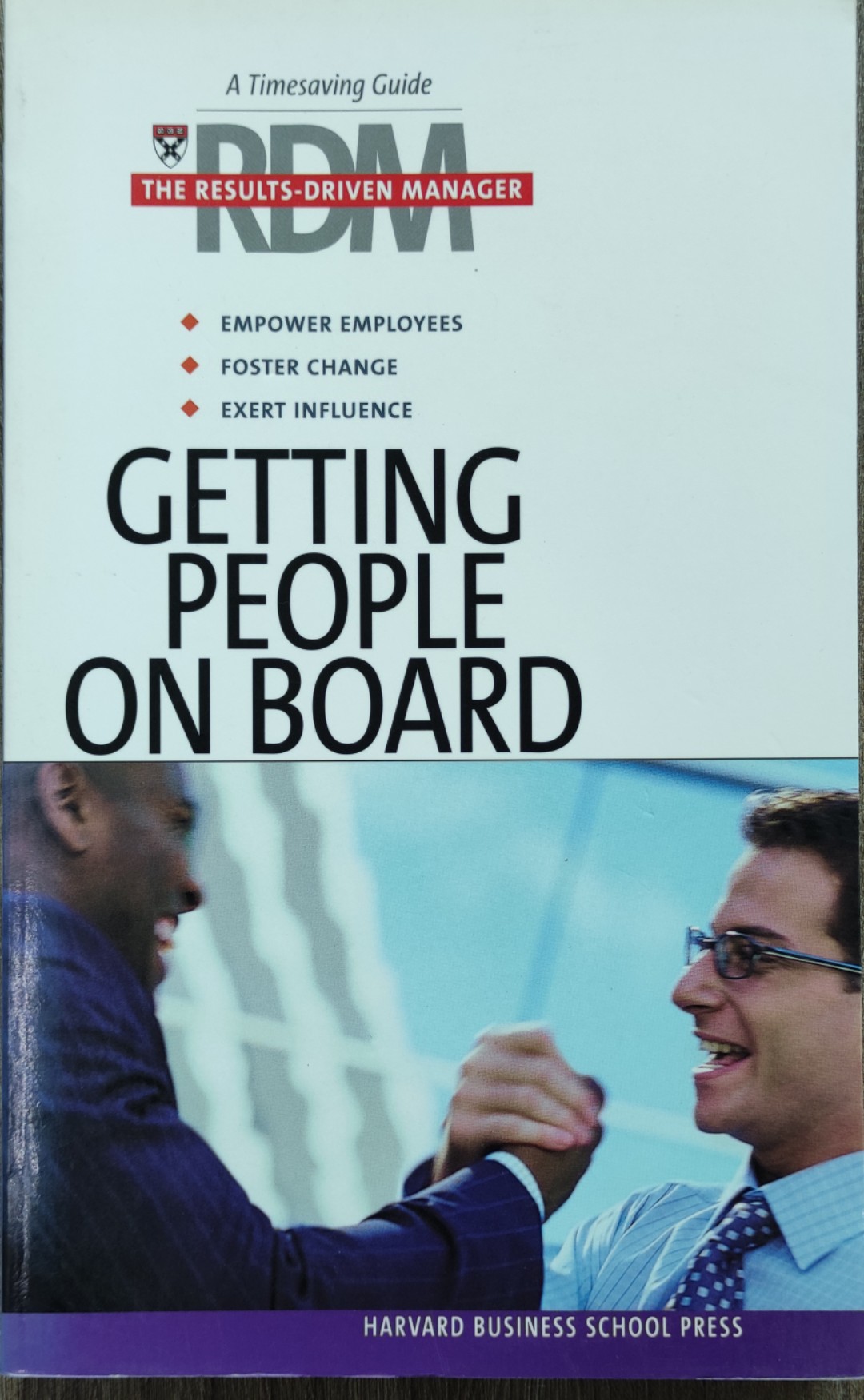 GETTING PEOPLE ON BOARD